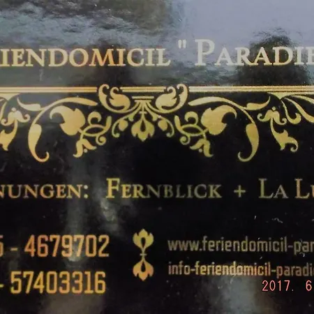 דירה Feriendomicil Paradies קיפנהיים